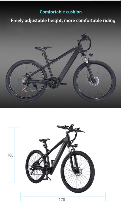 EBIKESZ B39 Electric Bicycle, 350W Motor,48V 10AH Moutain EBIKE EBIKESZ