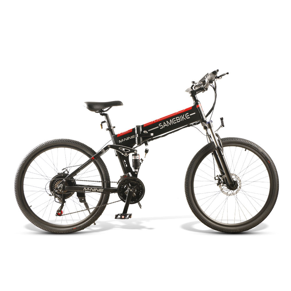SAMEWAY LO26 folding e-Bike with spoke rim3