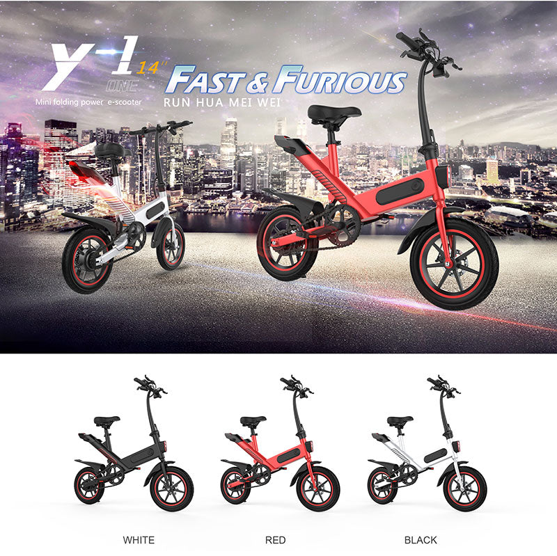 EBIKESZ Y1 Electric Bicycle, 350W Motor,36V 10AH City EBIKE EBIKESZ