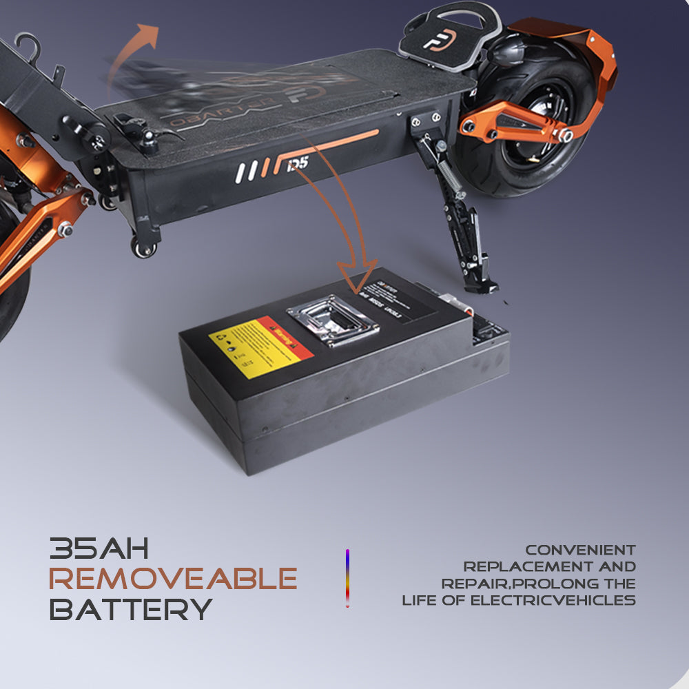 OBARTER D5 Electric Scooter with 2*2500W motors for on-road use0