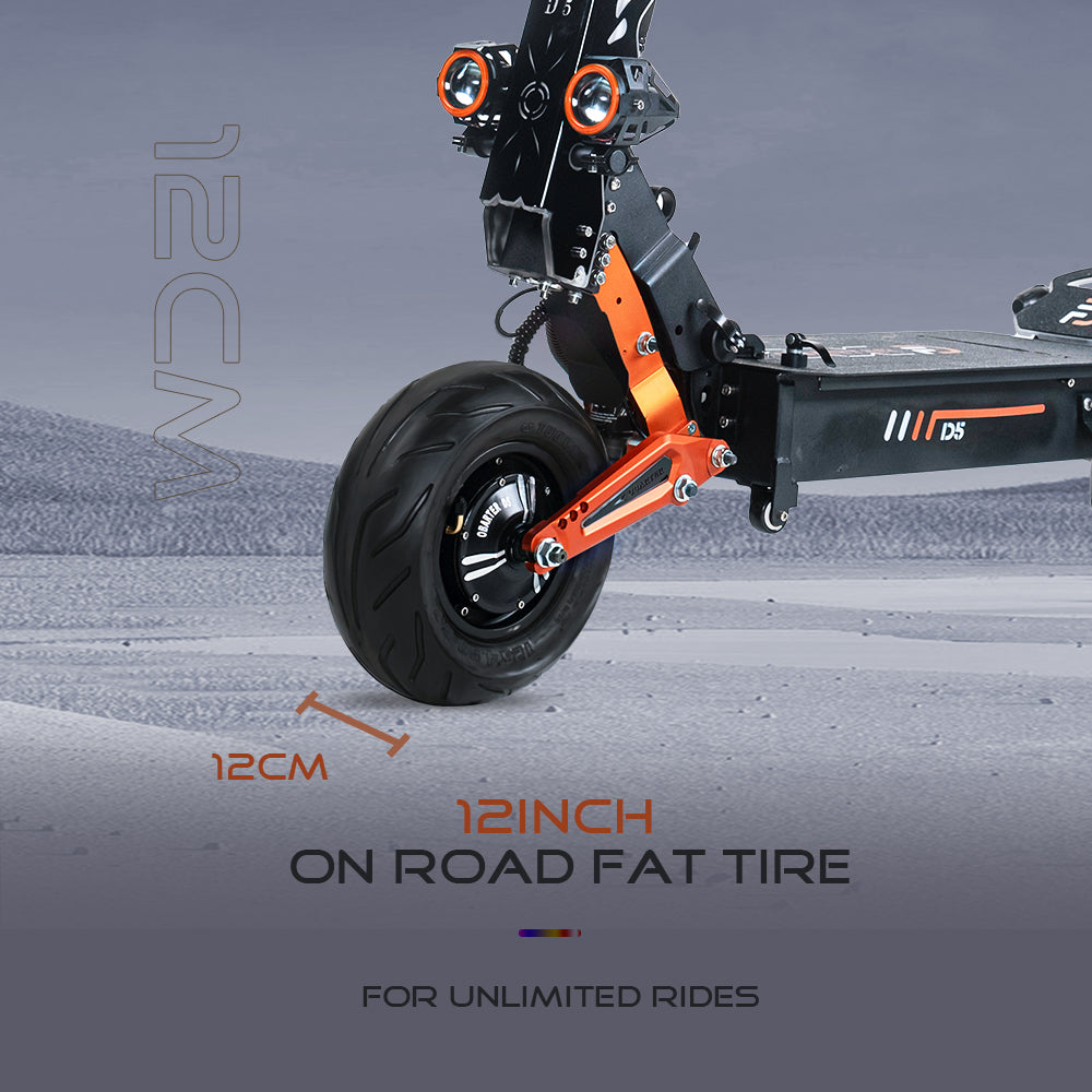 OBARTER D5 Electric Scooter with 2*2500W motors for on-road use4