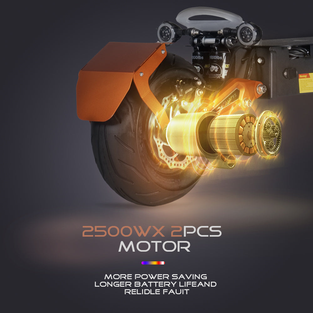 OBARTER D5 Electric Scooter with 2*2500W motors for on-road use16