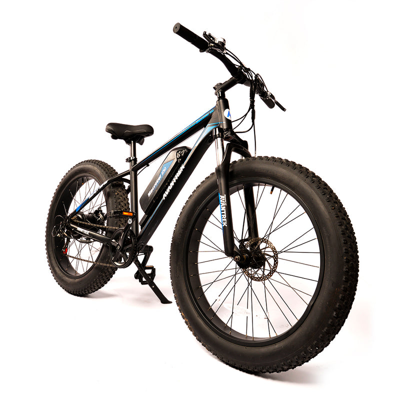 Lataa kuva gallerian katseluohjelmaan Macrover Mountain Electric Bicycle with 500W Motor and Fat Tires11
