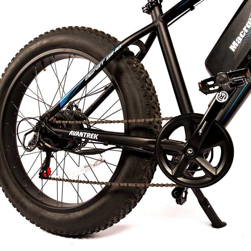 Lataa kuva gallerian katseluohjelmaan Macrover Mountain Electric Bicycle with 500W Motor and Fat Tires16
