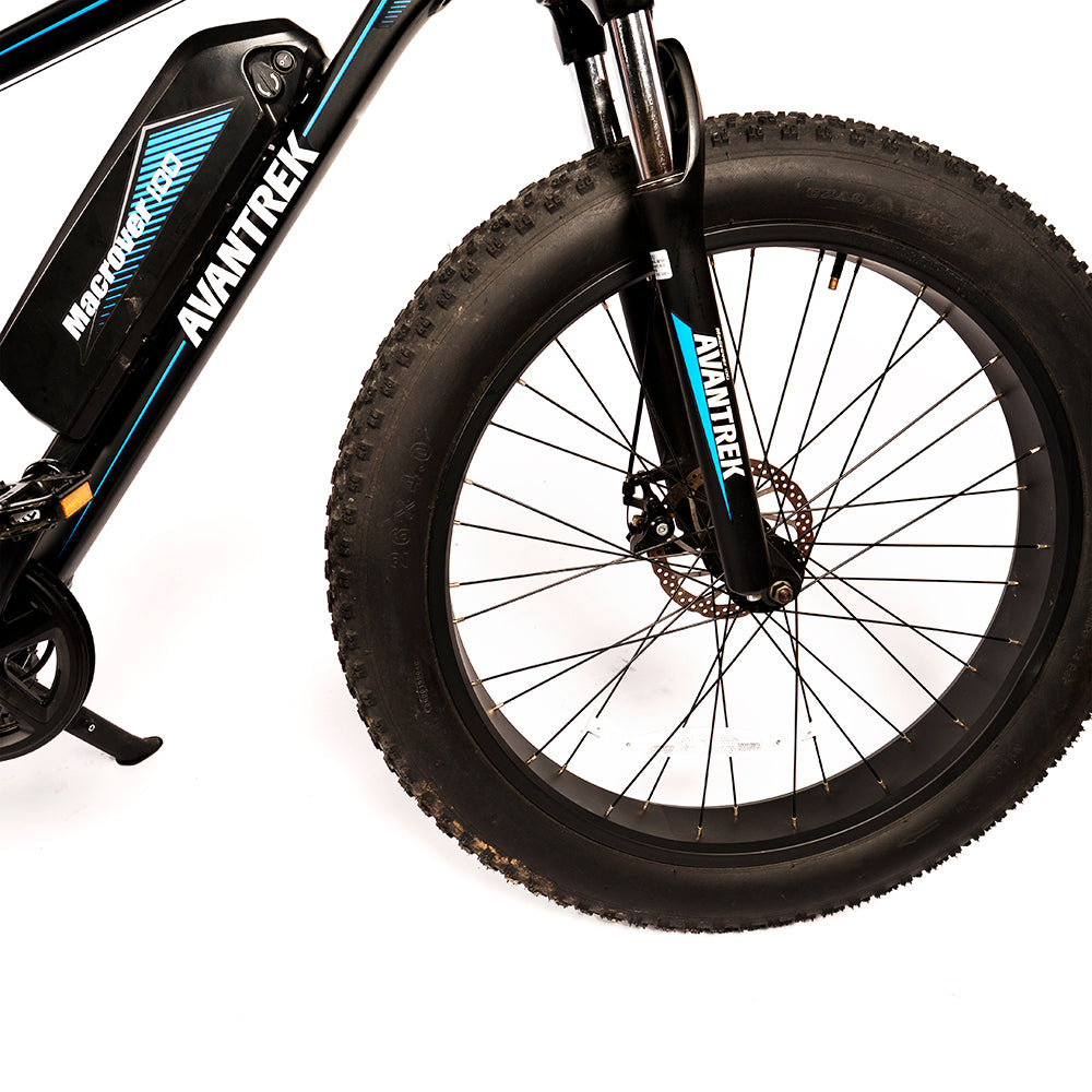 Macrover Mountain Electric Bicycle with 500W Motor and Fat Tires7