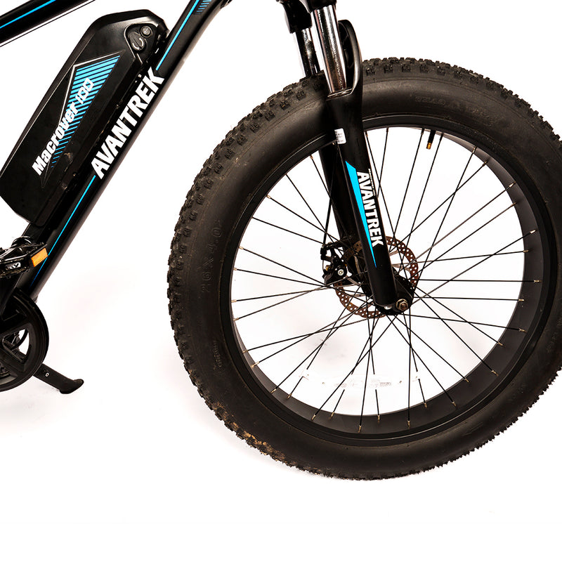 Carregue a imagem no visualizador da Galeria, Macrover Mountain Electric Bicycle with 500W Motor and Fat Tires7
