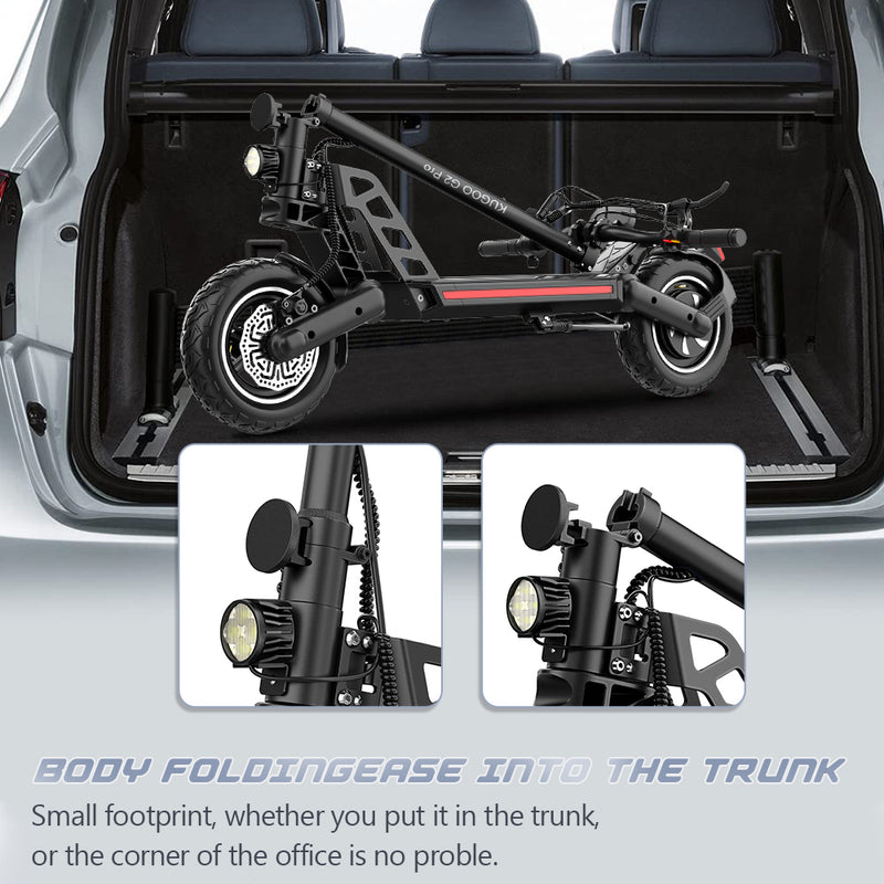 Carregue a imagem no visualizador da Galeria, Kugoo G2 Pro Electric Scooter with Brushless 800W Motor Folding Design20
