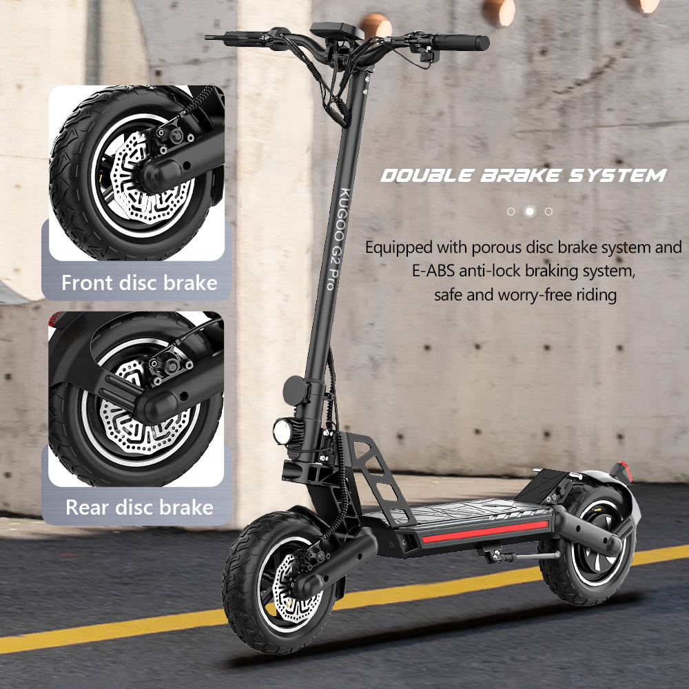 Kugoo G2 Pro Electric Scooter with Brushless 800W Motor Folding Design13