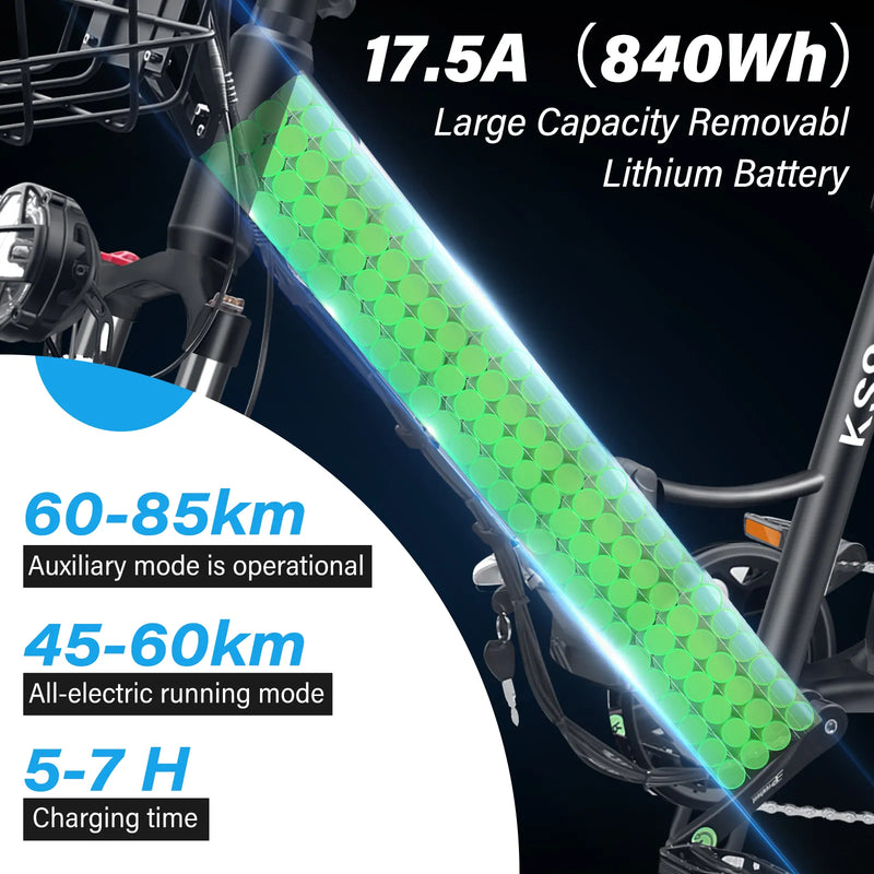 Carregue a imagem no visualizador da Galeria, KETELES KS9 36V 250W folding electric bike3
