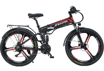 JINGHMA R3 800W 48V Folding Electric Bike5
