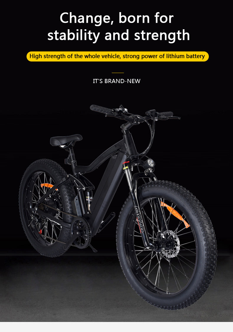 EBIKESZ T26 Electric Bicycle, 500W Motor,48V 10AH Mountain EBIKE EBIKESZ