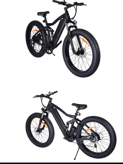 EBIKESZ T26 Electric Bicycle, 500W Motor,48V 10AH Mountain EBIKE EBIKESZ