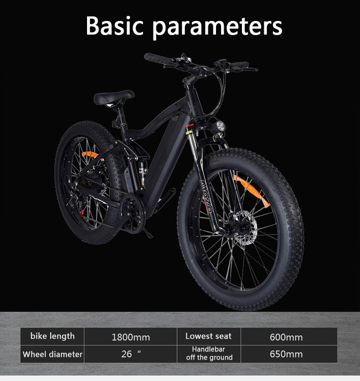 EBIKESZ T26 Electric Bicycle, 500W Motor,48V 10AH Mountain EBIKE EBIKESZ