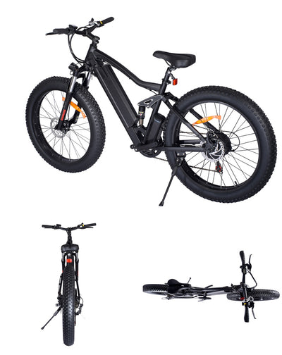 EBIKESZ T26 Electric Bicycle, 500W Motor,48V 10AH Mountain EBIKE EBIKESZ
