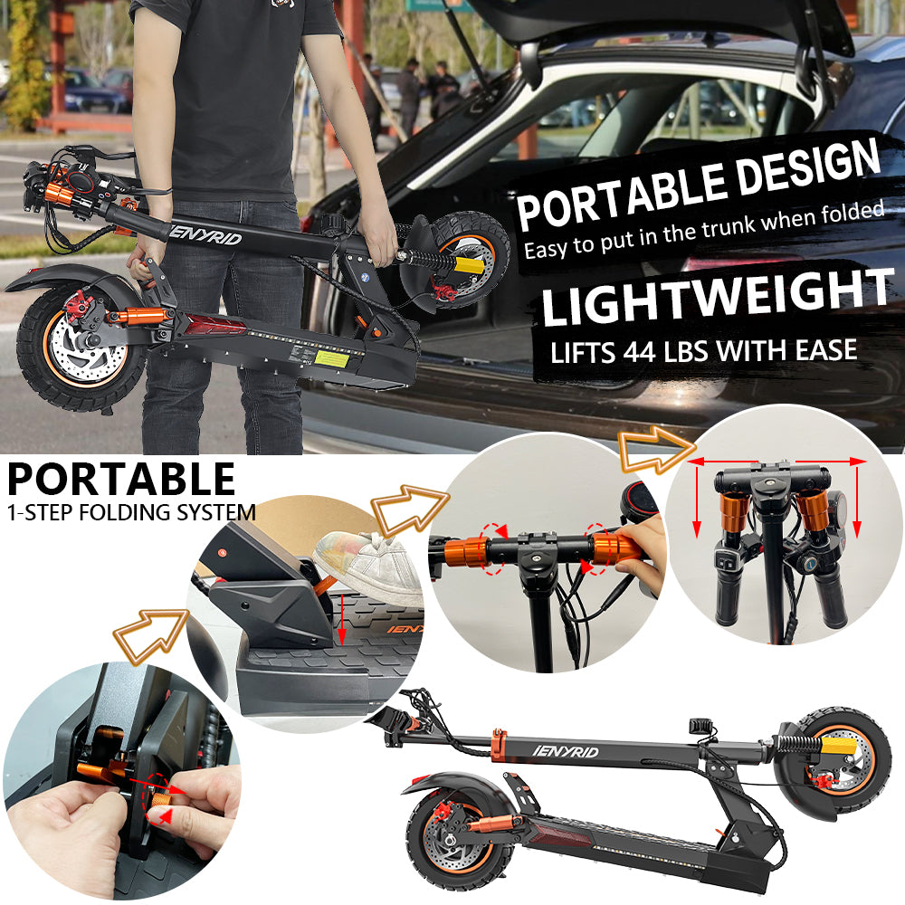 IENYRID M4 PRO S+ 800W 10AH/16AH Folding Electric Scooter IENYRID
