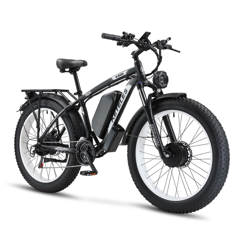 Carregue a imagem no visualizador da Galeria, KETELES K800 48V 2000W new look fat tire e-Bike for sale3
