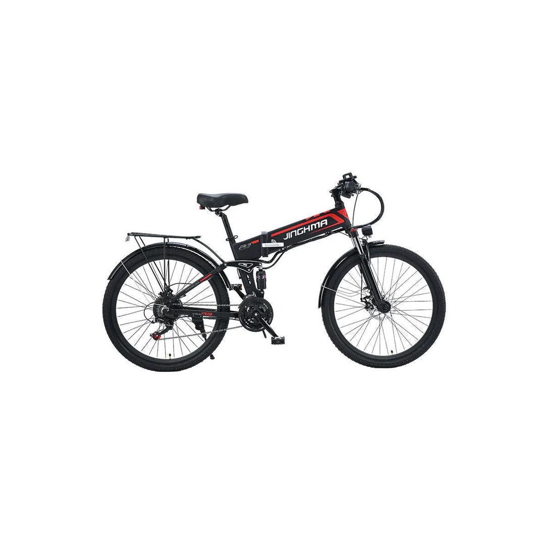 JINGHMA R3 800W 48V Folding Electric Bike3