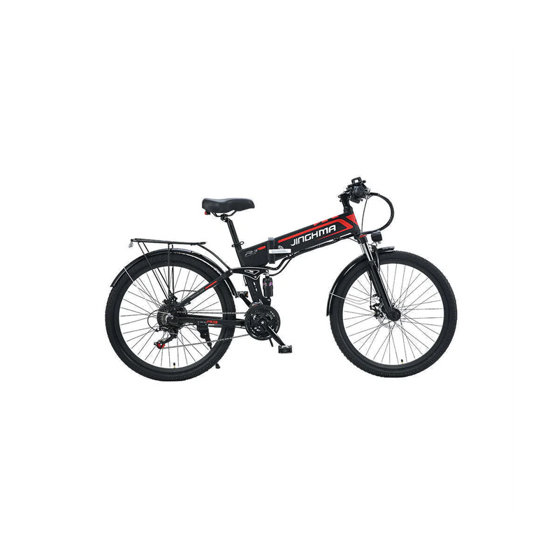Carregue a imagem no visualizador da Galeria, JINGHMA R3 800W 48V Folding Electric Bike3
